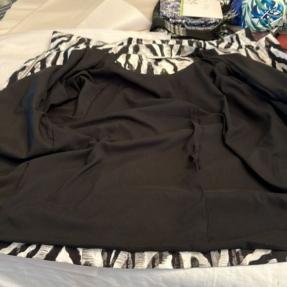 Chico's Jacket Size 3 XL Size 16 Zebra Animal Print - Picture 15 of 15